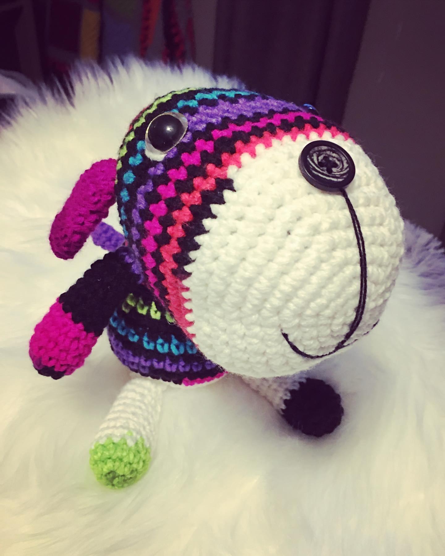 Amigurumi Creations Striped Sock Puppy From Magical Amigurumi Toys