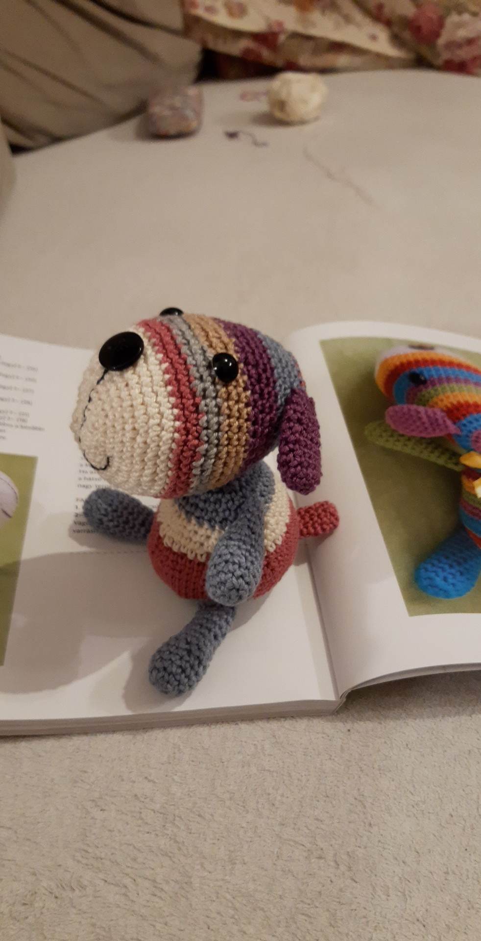 Amigurumi Creations Striped Sock Puppy From Magical Amigurumi Toys