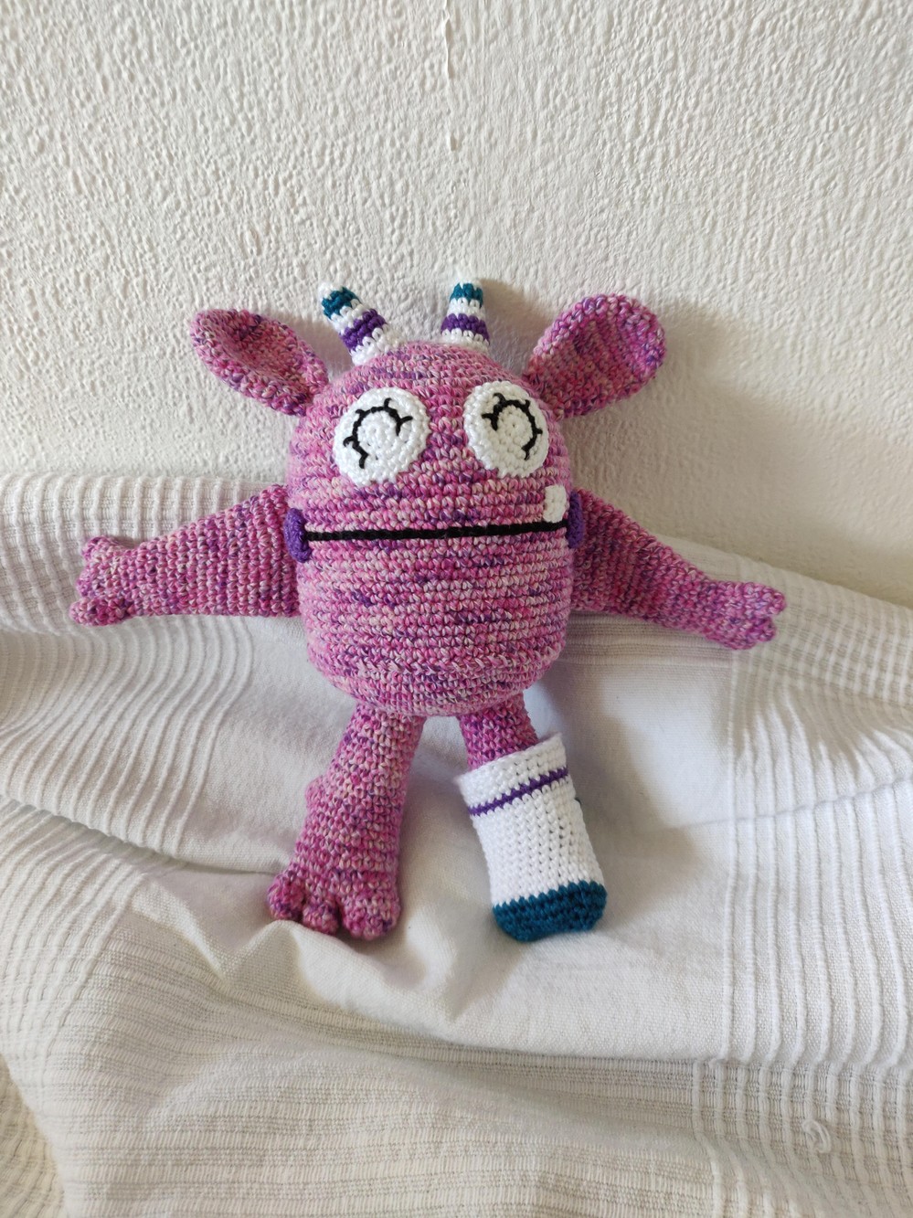 Amigurumi Creations Aggie The Sock Monster From Amigurumi