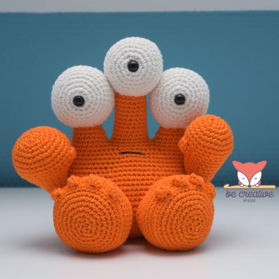 Amigurumi Creations Toby The Triclops From Amigurumi Monsters