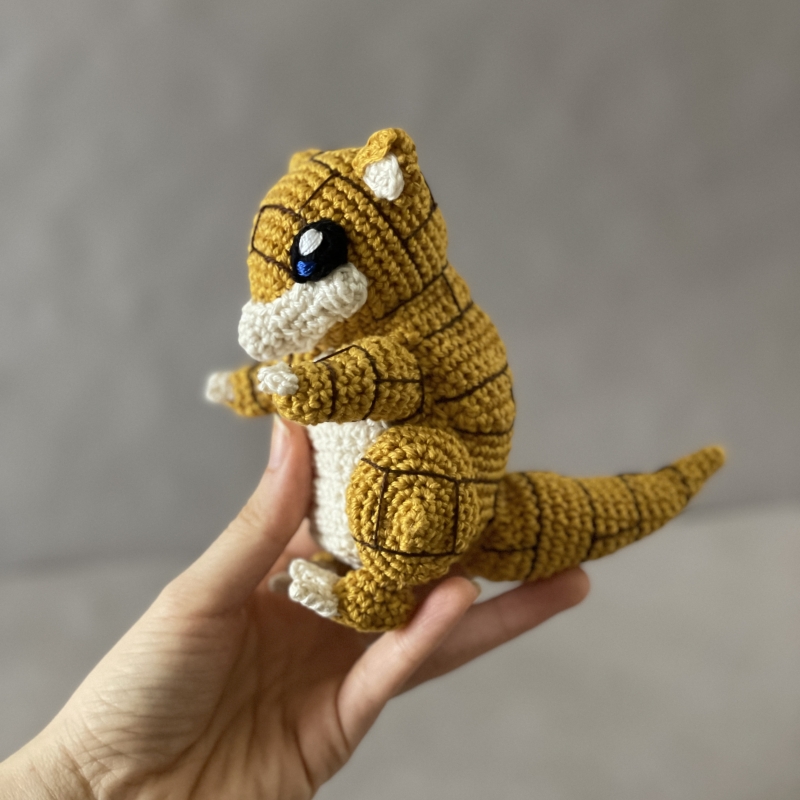 Sandshrew Amigurumi Pattern Amigurumi