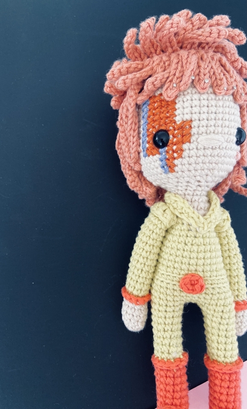 David Bowie Amigurumi Pattern Amigurumi