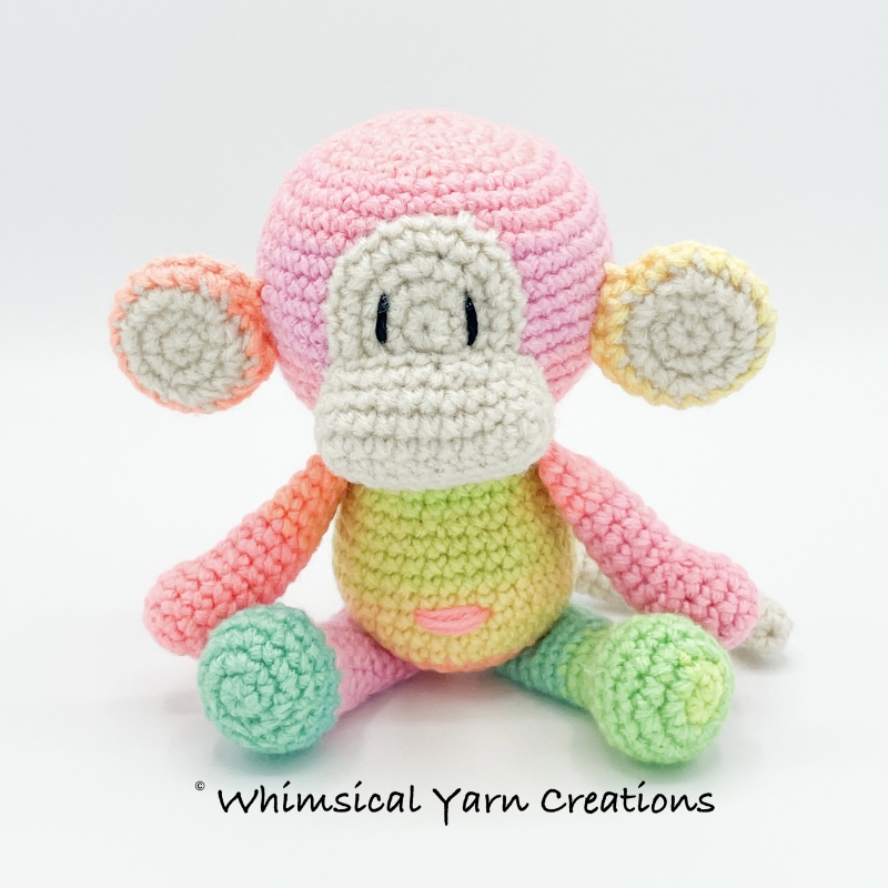 Rainbow Monkey Bundle Amigurumi Pattern Amigurumi