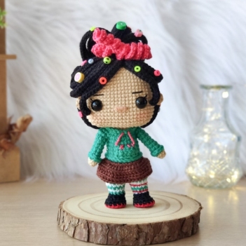 Vanellope Amigurumi Pattern Amigurumi