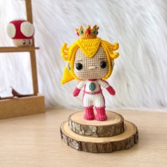 Princess Peach Amigurumi Pattern Amigurumi