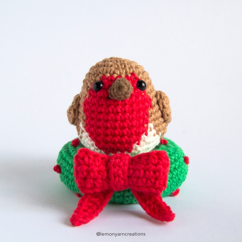 Winter Robin Amigurumi Pattern Amigurumi