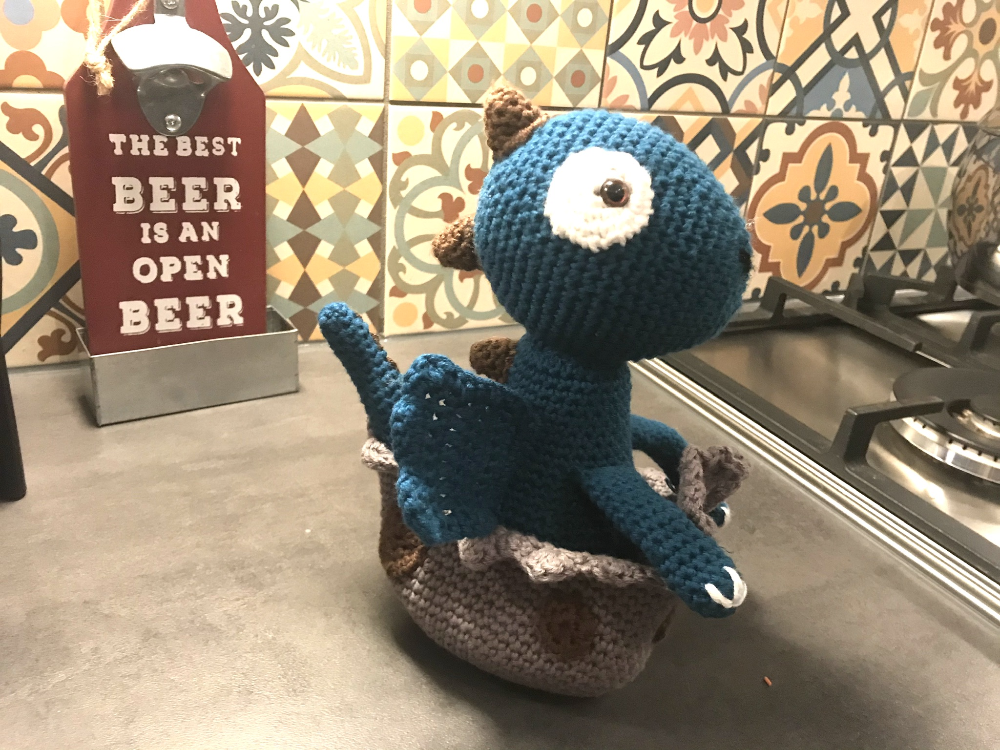 prehistoric amigurumi