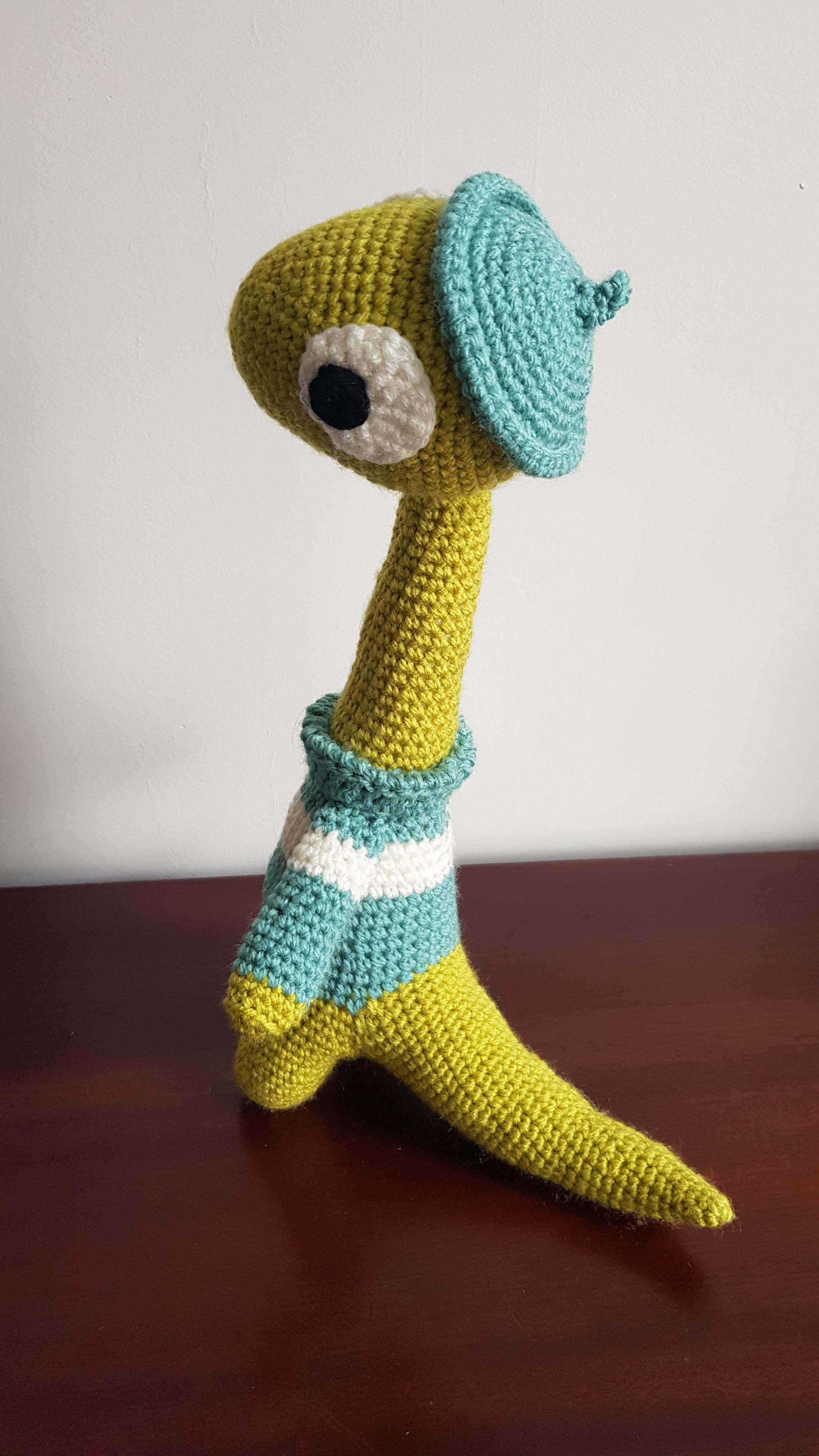 prehistoric amigurumi