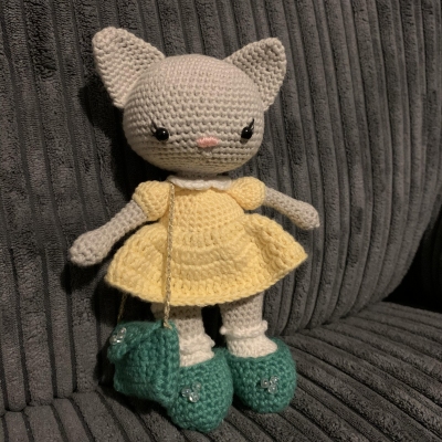 Buy Amigurumi Crochet Pattern Ming the Kitten Cat From Amigurumi