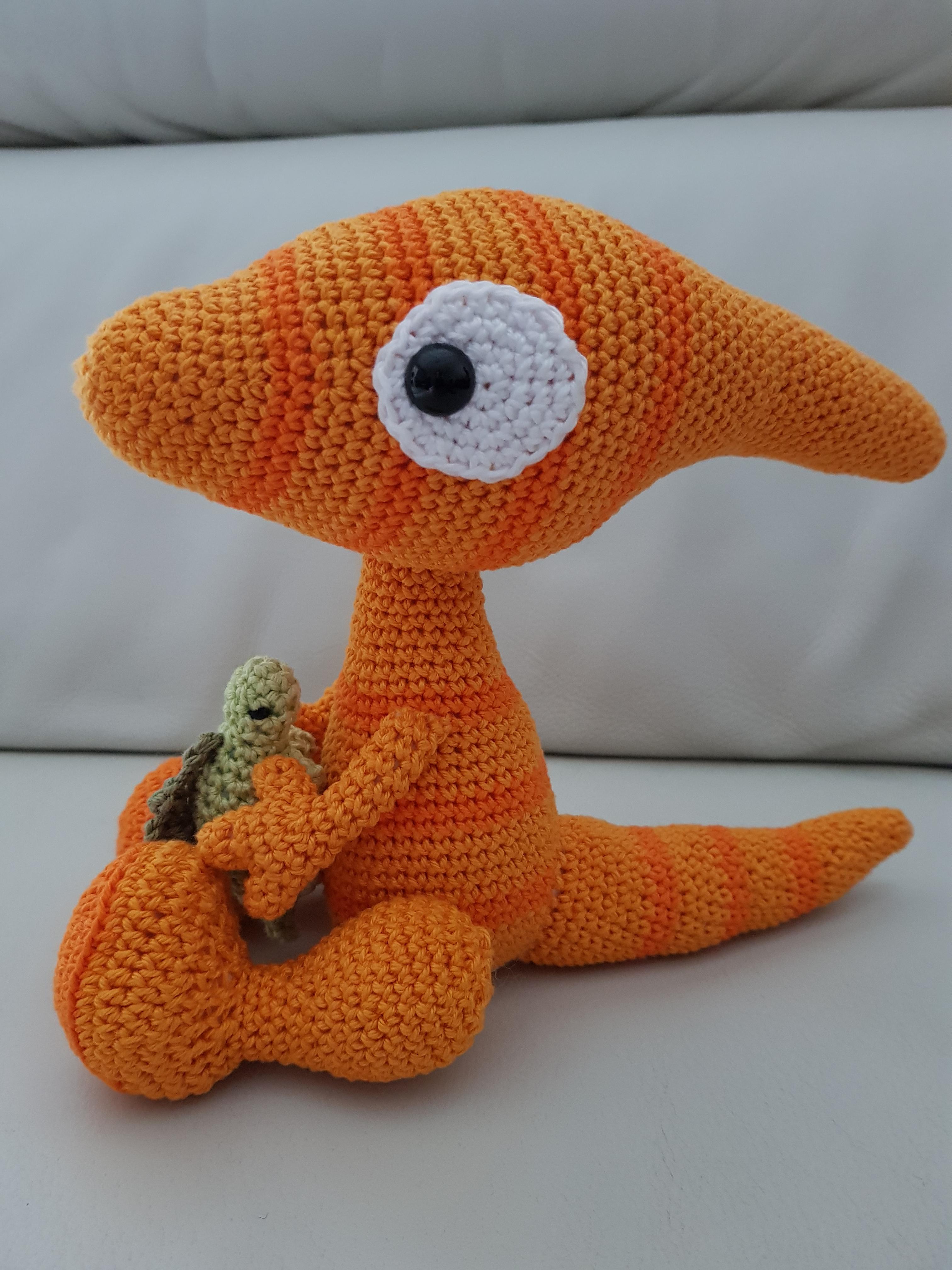 prehistoric amigurumi