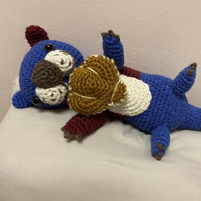  Book creations - Zoomigurumi 9 - Perry the Otter