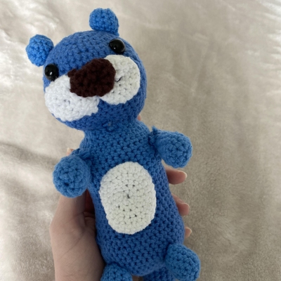  Book creations - Zoomigurumi 9 - Perry the Otter