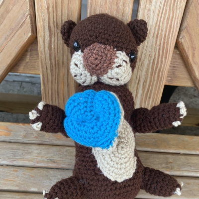  Book creations - Zoomigurumi 9 - Perry the Otter