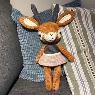 Pica Pau Audrey Gazelle - My Finished Amigurumi Crochet Project » yokieb