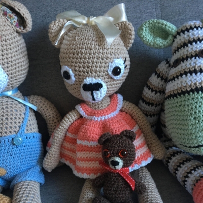 Cuddly Amigurumi Toys: 15 New Crochet Projects by Lilleliis