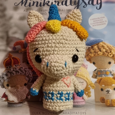 Mini Kingdom PDF Book by Amigurumi Designer Olka Novytska aradiyatoys 