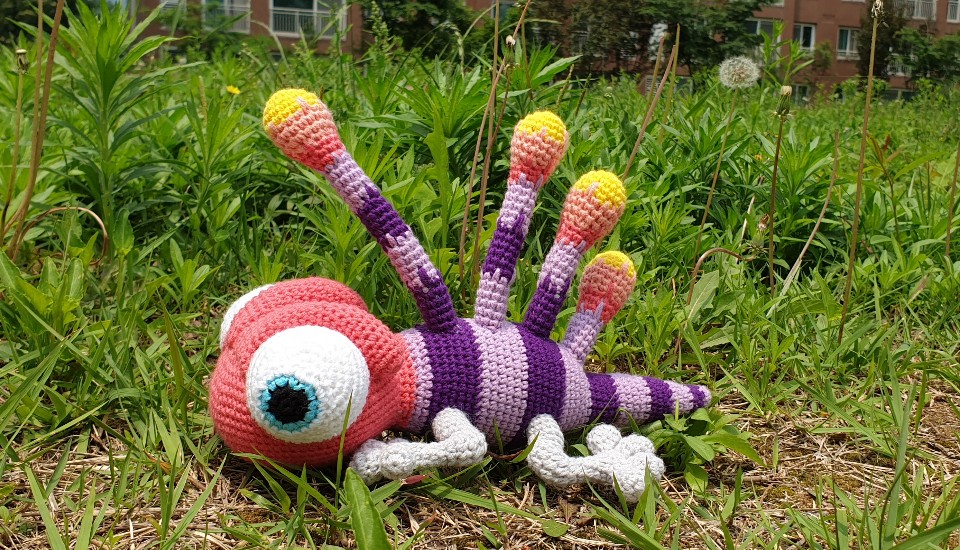 prehistoric amigurumi