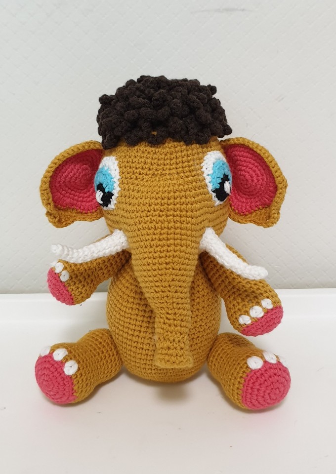 prehistoric amigurumi