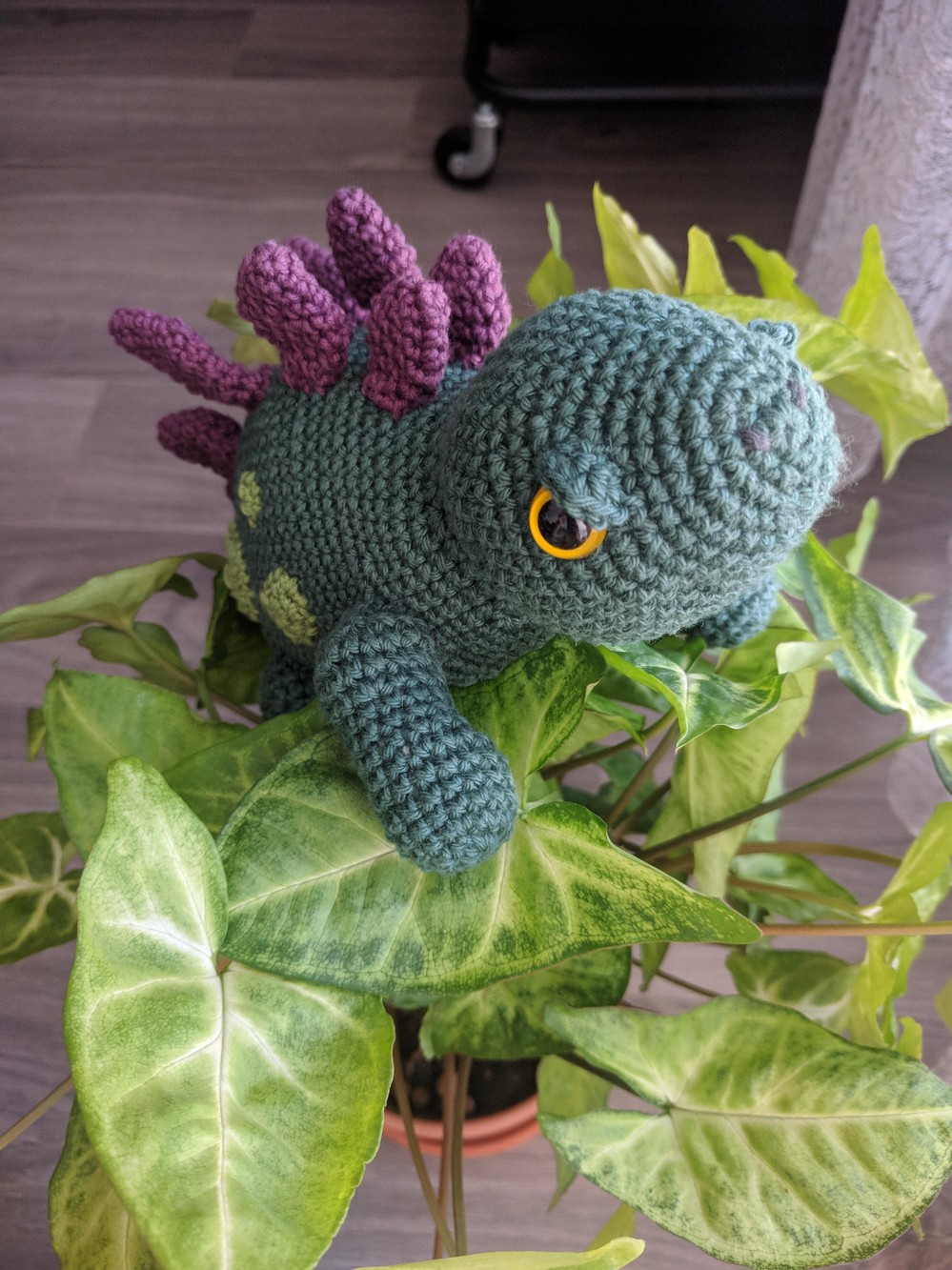 prehistoric amigurumi