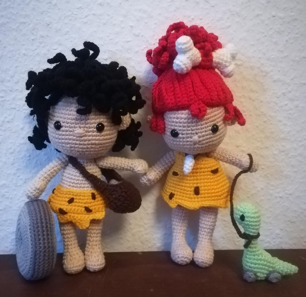 prehistoric amigurumi