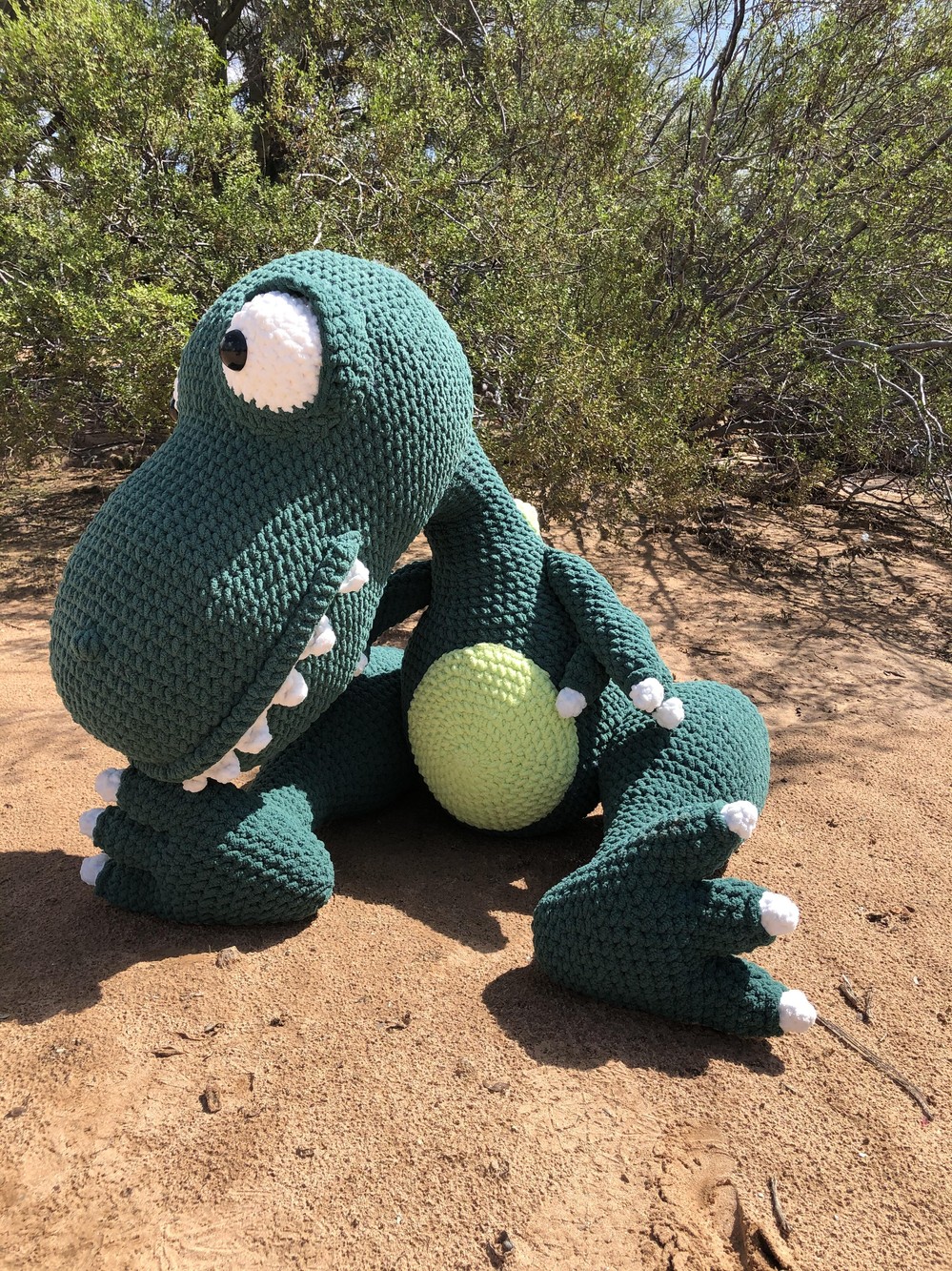 prehistoric amigurumi