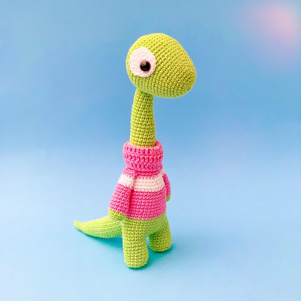 prehistoric amigurumi