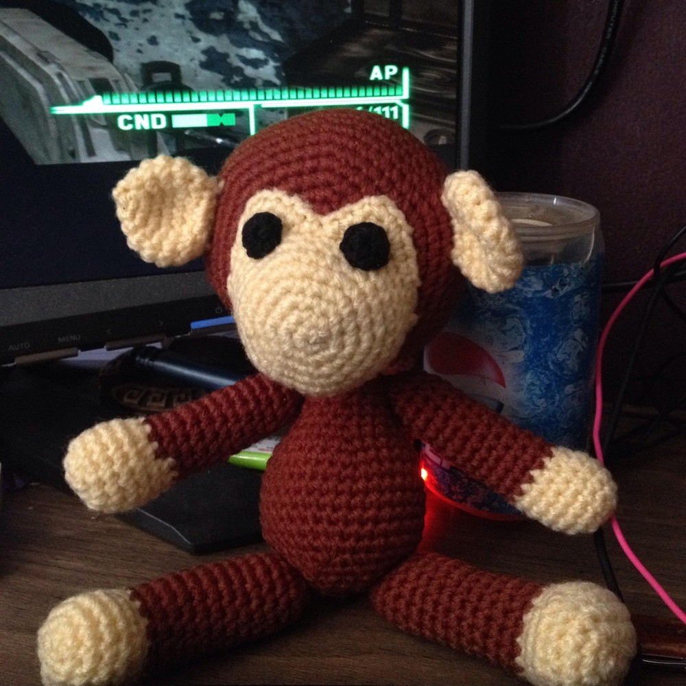 Amigurumi.com - Creations - Johnny the Monkey from Zoomigurumi 1