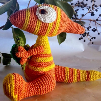 prehistoric amigurumi