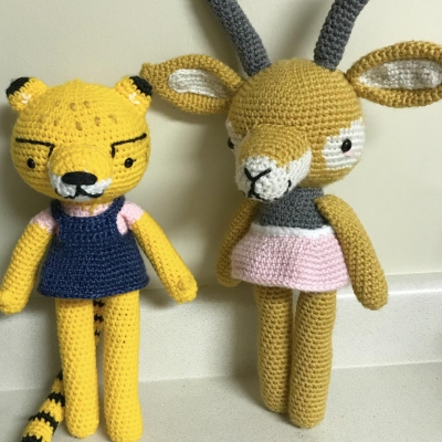 Pica Pau Audrey Gazelle - My Finished Amigurumi Crochet Project » yokieb