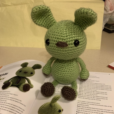 Amigurumi.com - Book creations - Zoomigurumi 1 - Wasabi the Bunny