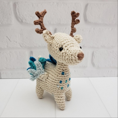 Little Peryton amigurumi pattern by airali design