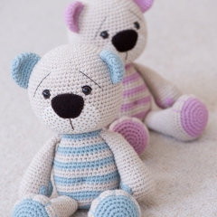 Tummy Teddy amigurumi pattern - Amigurumi.com