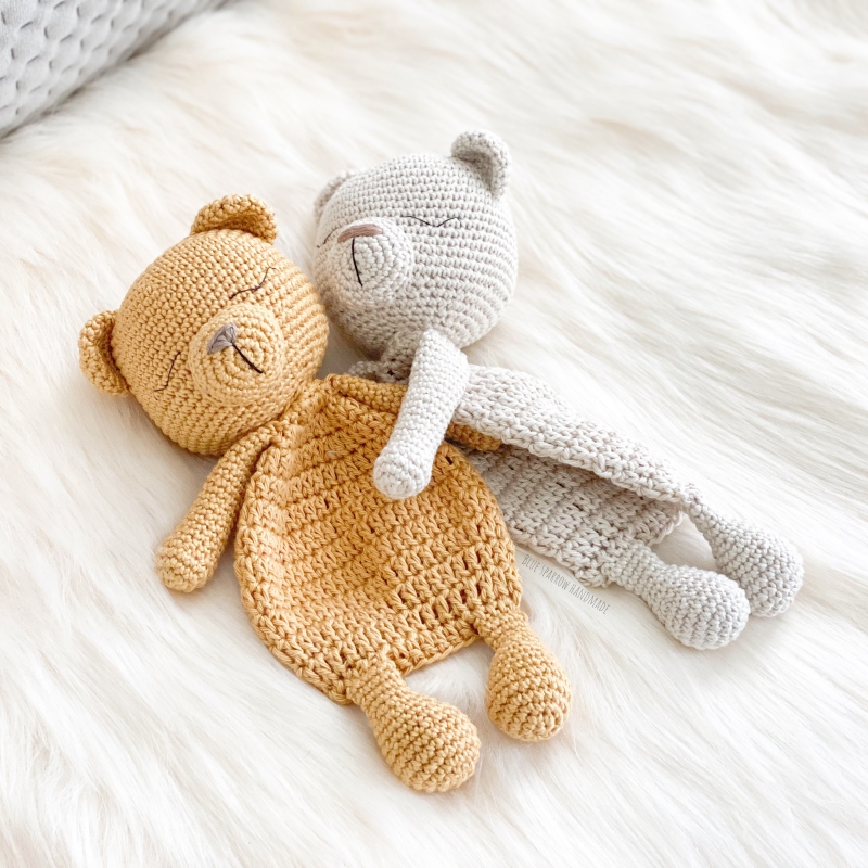 Crochet Bear Lovey - It's So Corinney