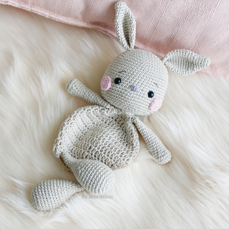 Bunny lovey crochet discount pattern