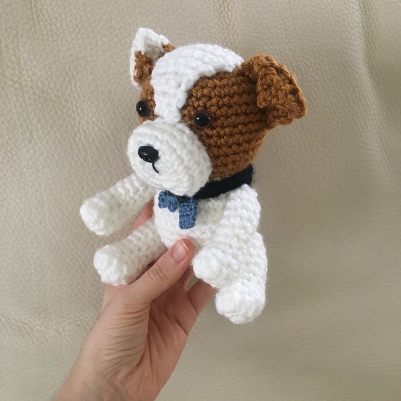 American Pitbull amigurumi pattern