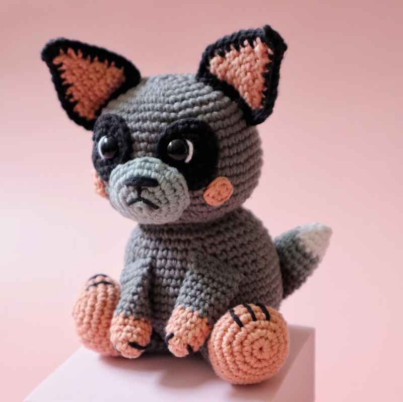 Blue Heeler Crochet Pattern 4 Toys 