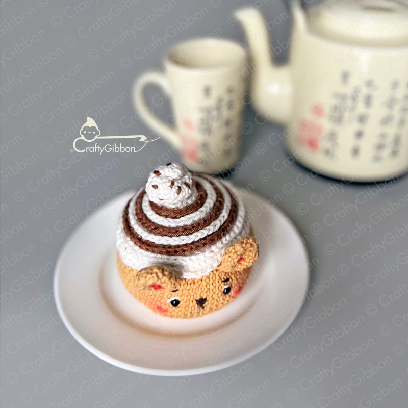 Cinnamon Bun amigurumi pattern Amigurumi com