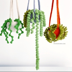 12 Potted Plants Bundle  amigurumi by Knotmonster