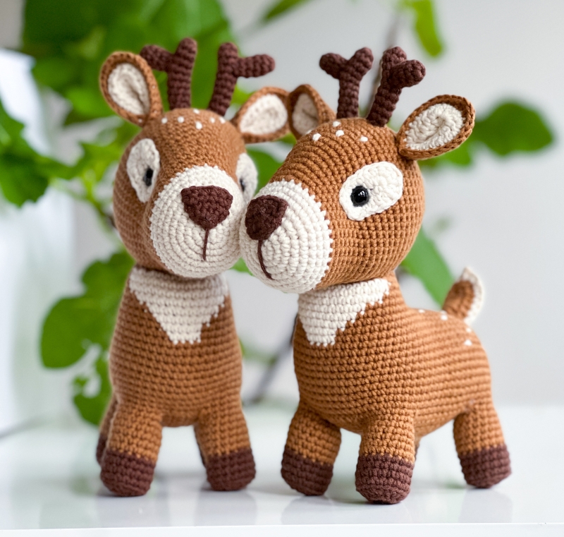 Ralf the deer amigurumi pattern - Amigurumi.com