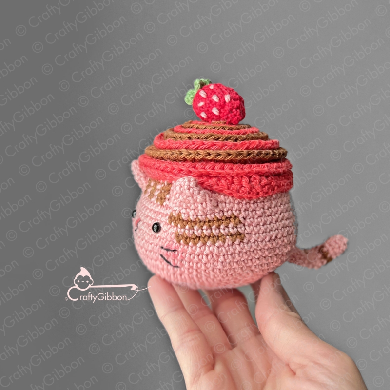 Amy - crochet amigurumi designs on Instagram: Strawberry and