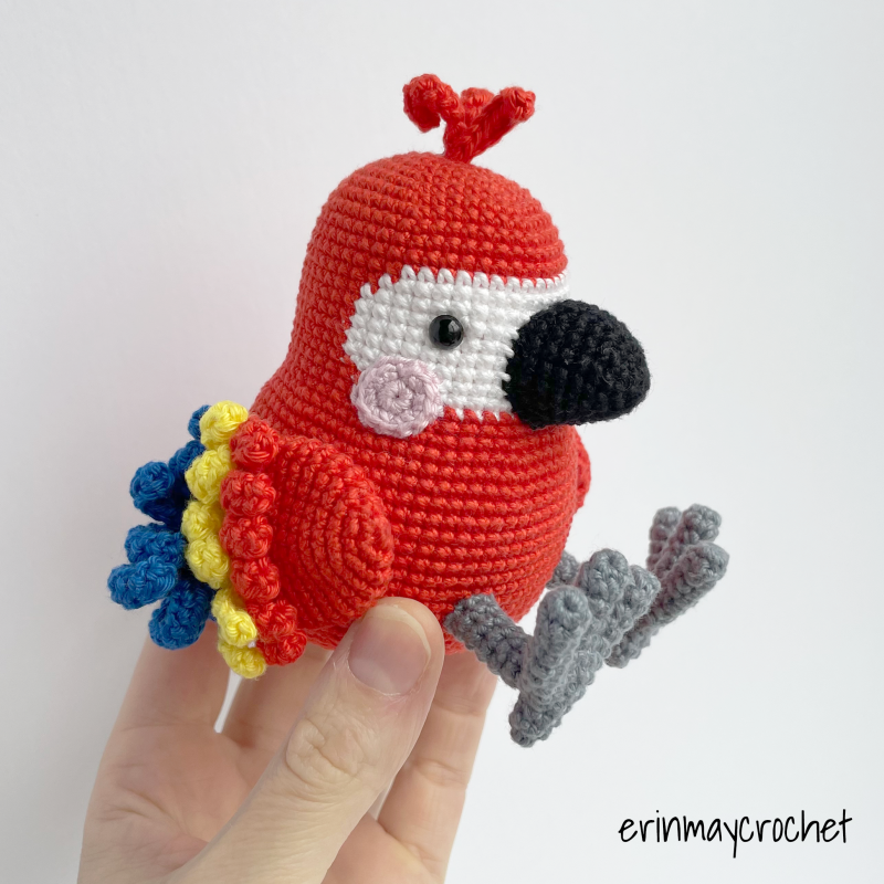 Percy The Parrot Amigurumi Pattern - Amigurumi.com