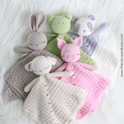 Sleepy Baby Lovey Crochet Bundle 