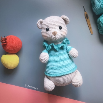 Big Chubby Bear - Free amigurumi pattern