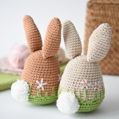 Spring bunny amigurumi pattern - Amigurumi.com