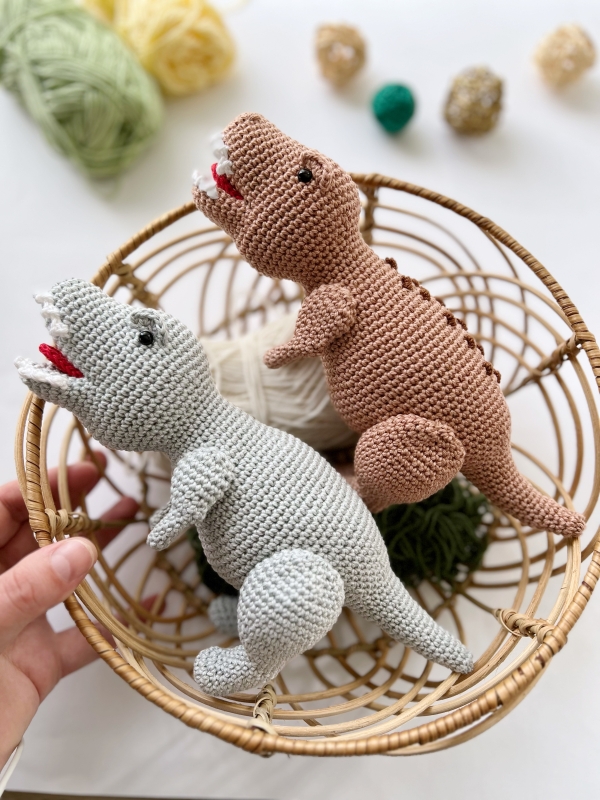 Crochet Dinosaurs amigurumi pattern