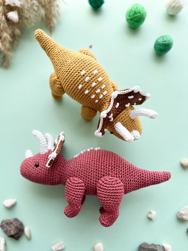 Crochet Dinosaurs, set 2 amigurumi pattern