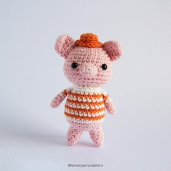 Three Little Pigs amigurumi pattern - Amigurumi.com