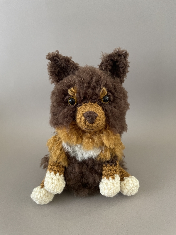 Australian Shepherd amigurumi pattern