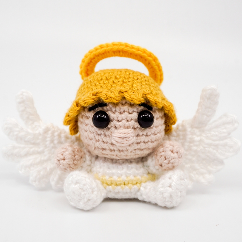 PDF File Amigurumi Stitch and Angel Pattern Crochet Stitch