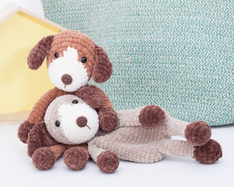 Puppy lovey crochet discount pattern